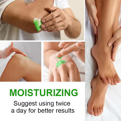 🥳2026 HOT SALE🥳💞50K+ SOLD!✨ 💝Soothing Aloe Vera & Tea Tree Foot Moisturizer-#YUN7