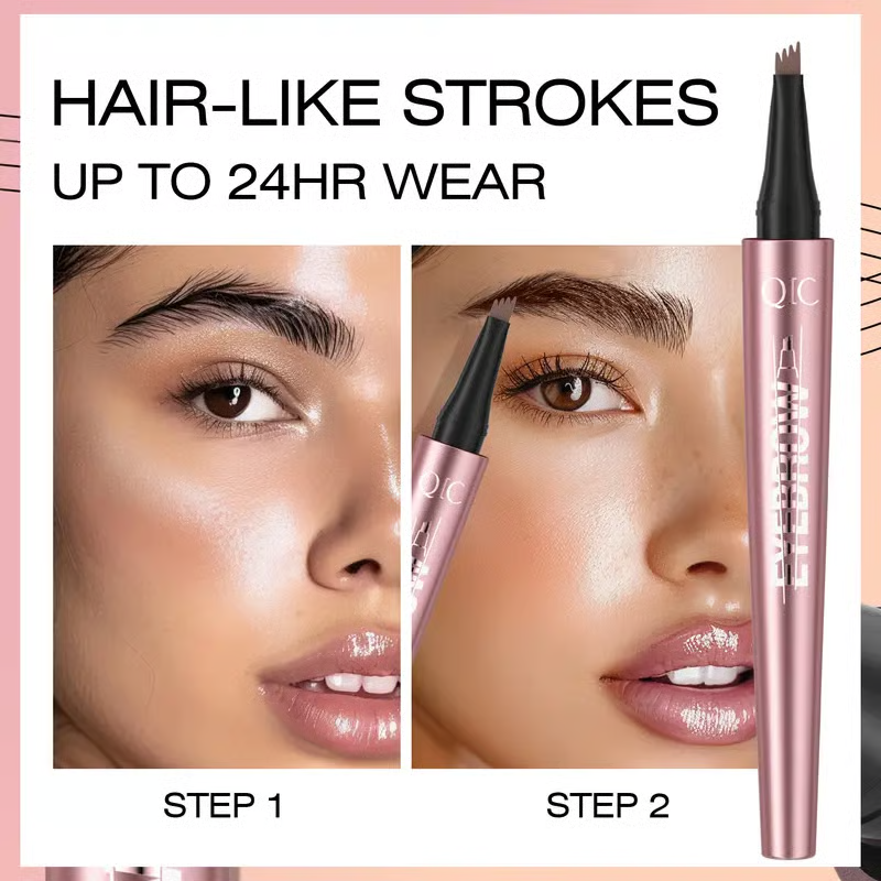 🔥Save Up To 56% Today🔥Waterproof Micro-Fork Eyebrow Pencil, Long-Lasting Brow Pen for Natural Hair-Like Strokes-923