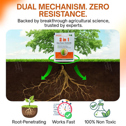 🏆 Official Store | AEXZR® 2-in-1 Max Power Herbicide-GD
