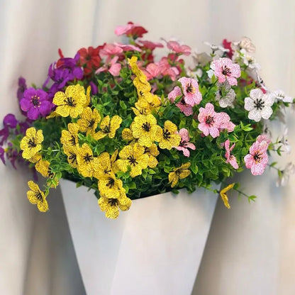 🌸6-Color Artificial Flower🌸-Resistant Colorful Fake Flower（365 Days of Spring） 🌿-923