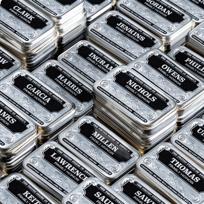 🔥🪙【Last 8 Sets!!!】🔥Personalized Surname Silver Bars🔥10 oz Silver Bar-XA