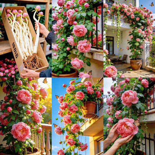🌸 Double Climbing Peony Vine Hardy Perennial Garden Climber for Indoor & Outdoor Beauty-923