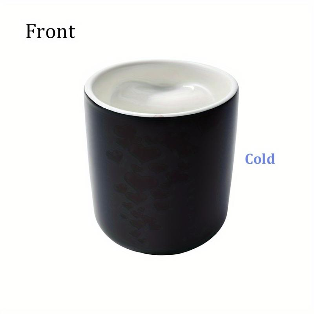 🔥 80% Off 🔥Heart-Shaped Handle Color-Changing Ceramic Mug🎁Hot and Cold Thermochromic Red Heart Coffee Cup, Gift for Valentine's Day, Christmas and Birthdays-TJY