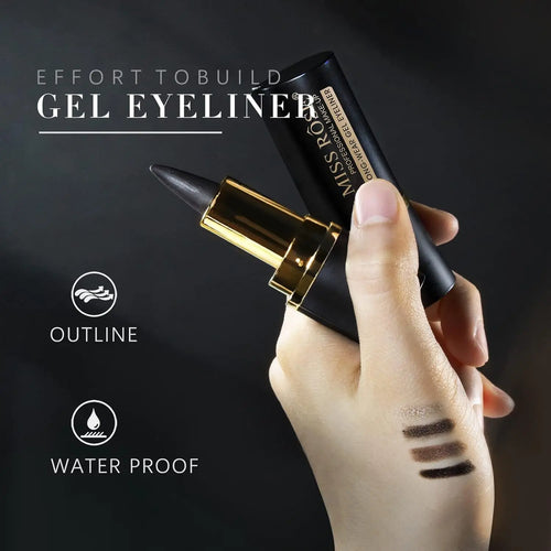 🎁Buy 1 Get 1 Free - Gentle Matte Gel Eyeliner Pencil, Soft Smooth Texture Eye Makeup Stick, Basic Cat Eye Be Smoky Eye Daily Makeup Tool, Versatile Cosmetic for Festival &Casual Gifting Use- A926