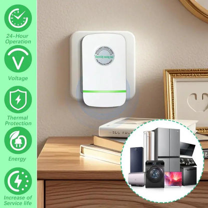 Energy Saver Plug - 2026 Updated Design, Compatible with 90–250V Input Range - A926