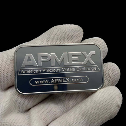 🏦Last Day 60% OFF🔥🦅APMEX 1 oz .999 Fine Silver Bar – American Eagle Heritage for Collectors-ABB8