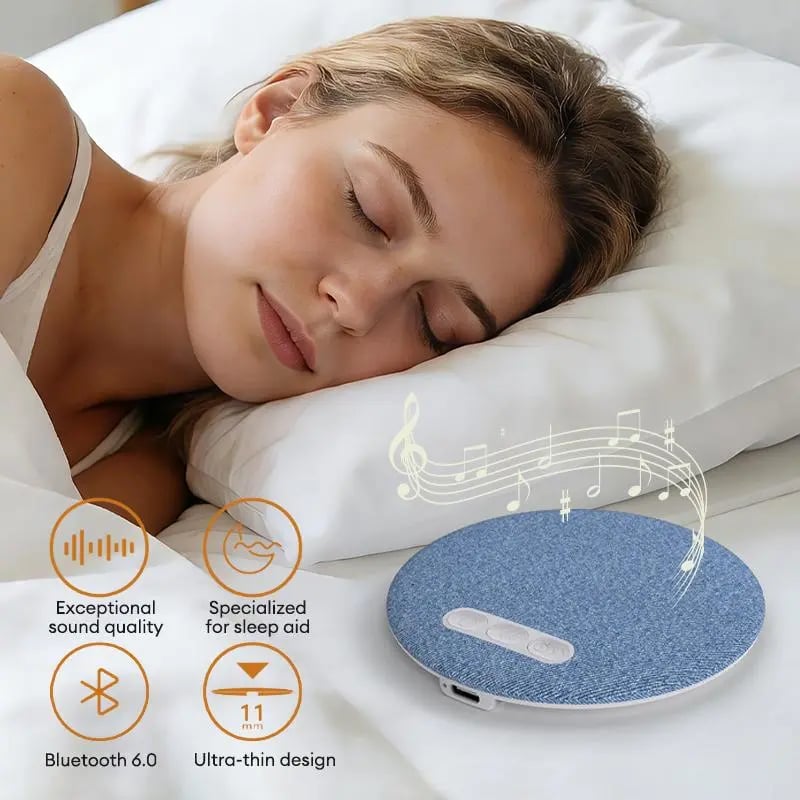 🔥BUY 2 FREE SHIPPING+SAVE $10 UItra🔥-Thin Bluetooth Pillow Speaker with Bluetooth 6.0-ABB8