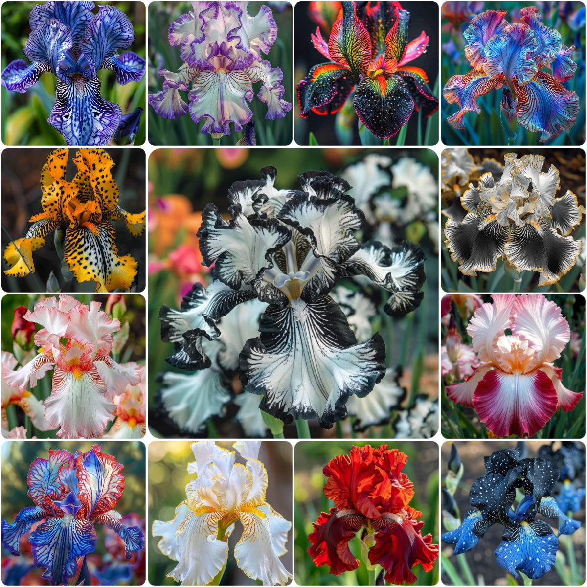 ⚜️Rare Tall Bearded Iris🌸 (Premium Rhizome Variety)-ABB8