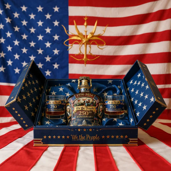 🎊New Year 60% OFF - U.S. 250th Anniversary Commemorative Whiskey decanter set（1776-2026)-W18