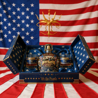 🎊New Year 60% OFF - U.S. 250th Anniversary Commemorative Whiskey decanter set（1776-2026)-W18