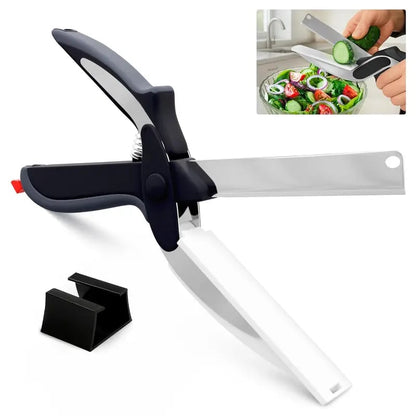 🔥49% Off🔥2 in 1 Kitchen Scissors for Food – Stainless Steel Blade & Plastic-H1