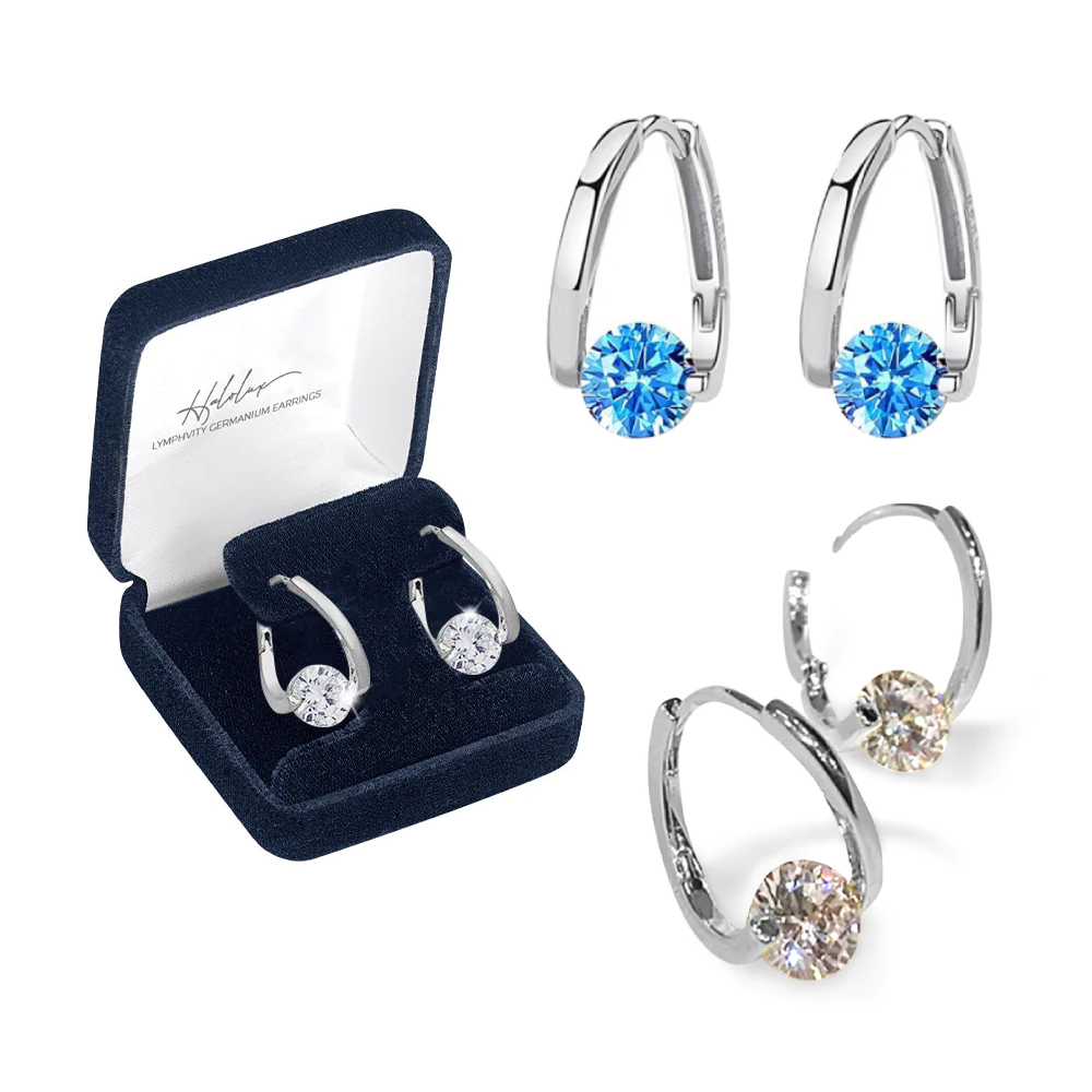 🔥LAST DAY SALE-80% OFF)Histone Lymphvity MagneTherapy Germanium Earrings-GD