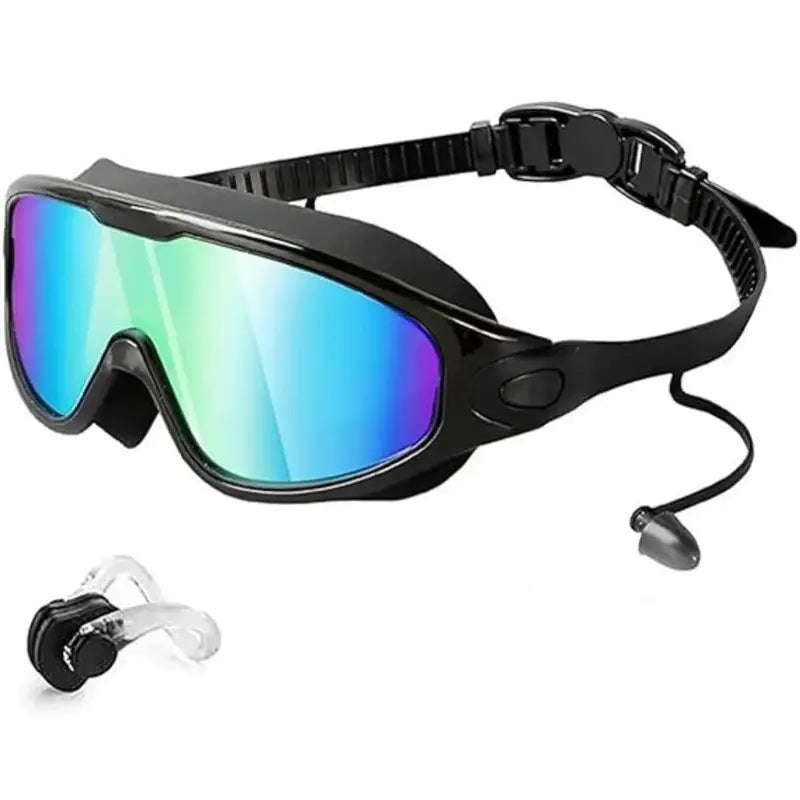 🔥Hot Sale!!🔥Swimming Goggles 1pc No Leaking Swim Glasses for Men Women Youth, Wide View Anti Fog Uv Swimming Goggles, Swimming Accessories, Swim Kit, Diving Swimming Goggles, Outdoor Swimming Goggles-TJY