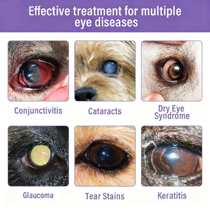 NanoCare Pet Eye Drops-Relieves Conjunctivitis, Dry Eyes, Cataracts, and Keratitis🐶-GD