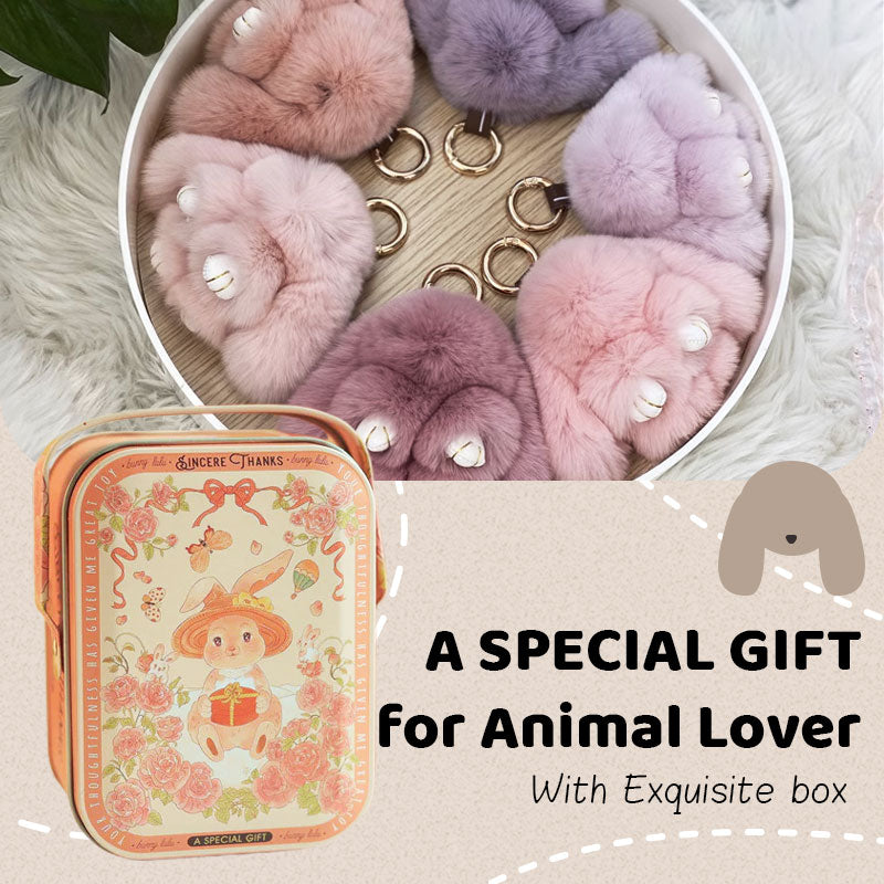🐰Easter Early Bird Special 40% OFF🌸Handcrafted Soft Bunny Charm: Adorable Plush Rabbit Toy Keychain-923