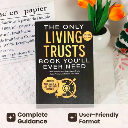 How to Create Your Own Living Trust , Essential Guide for Estate Planning, Comprehensive Step-By-Step Instructions,notbook-TJY