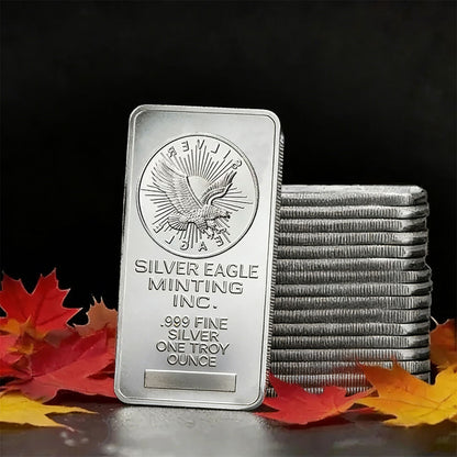 🔥🪙【Last 8 Sets!!!】🔥250th Anniversary America New Year Special🔥10 oz Silver Bar (1985/Vintage/Struck)-XA