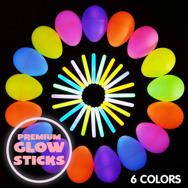 🎉LAST DAY 49% OFF🔥-Children's Glow-in-the-Dark Easter Eggs – Complete Basket Filler Set-923