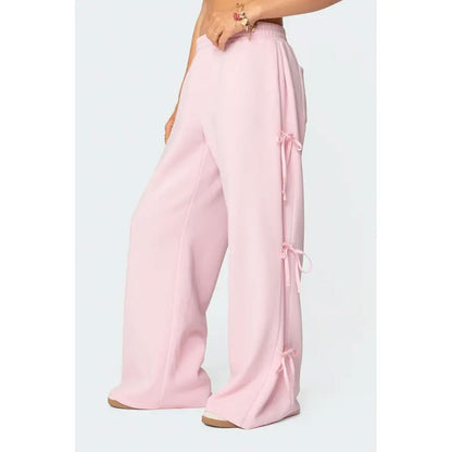 🔥Last Day 49% OFF - Claudette Baggy Ribbon Sweatpants - TJY
