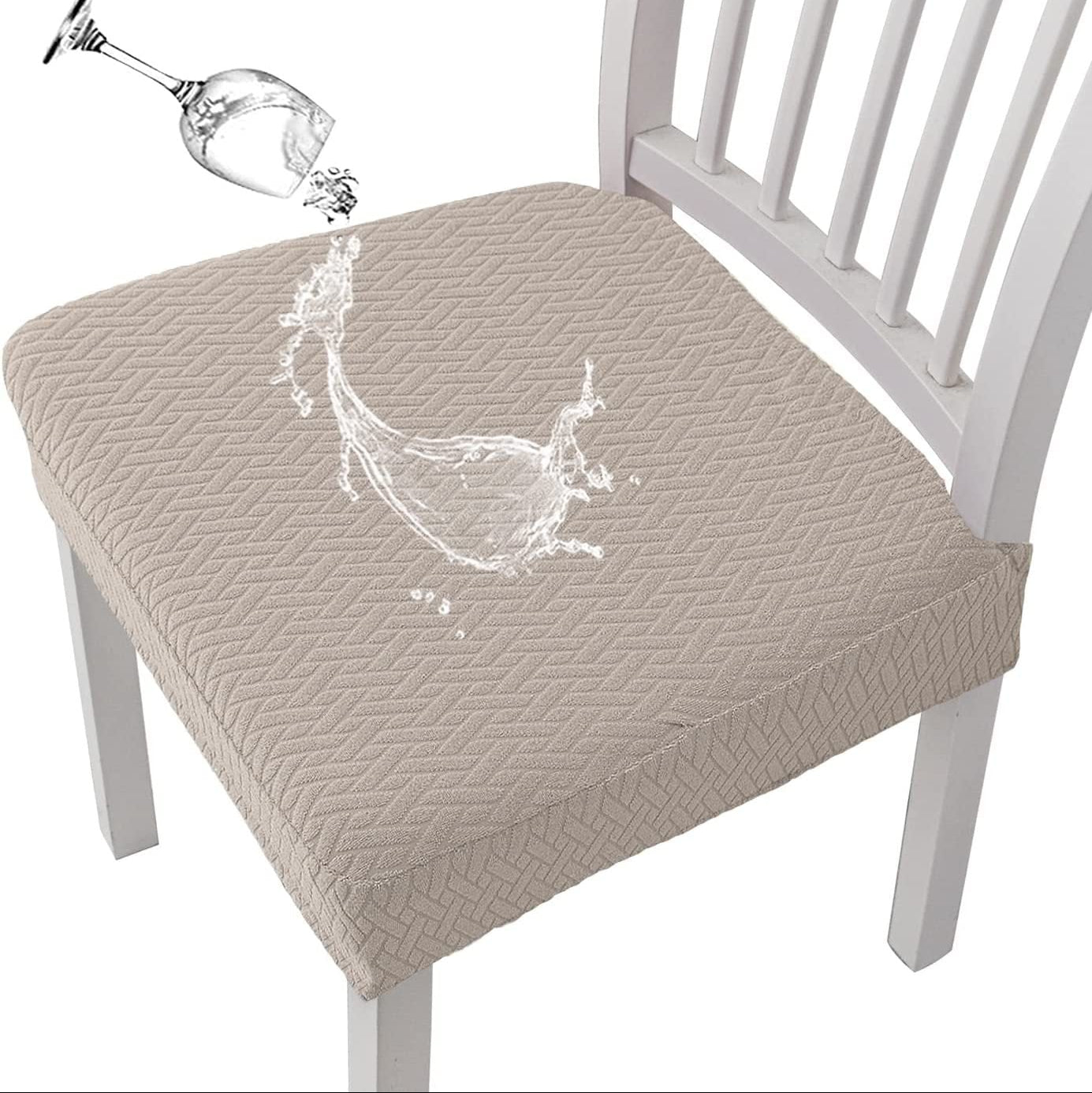 🎅🔥 Waterproof Jacquard Chair Covers! Durable, Stylish & Easy-Clean 🪑✨- A926