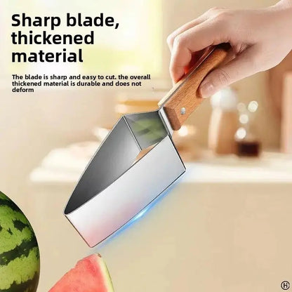 🍉Stainless steel watermelon slicer🎁multi-functional fruit slicer, fruit divider, watermelon cutting tool-ABB8