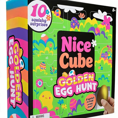 🔥2026 Ultimate 14-Piece Easter Squishy Surprise Bundle – Mystery Sensory Fidget Box with Rare Golden Egg Hunt! - A926