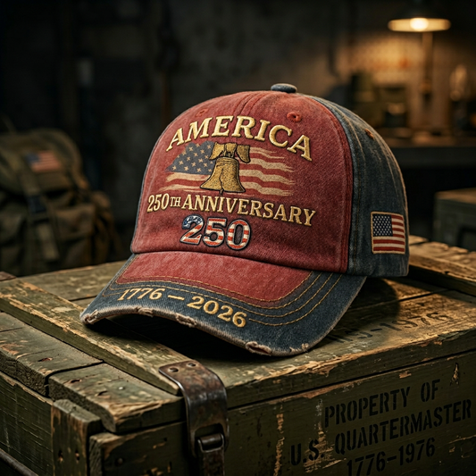 🔥Last Day 49% OFF - United States 250th Anniversary Red Cap - A926