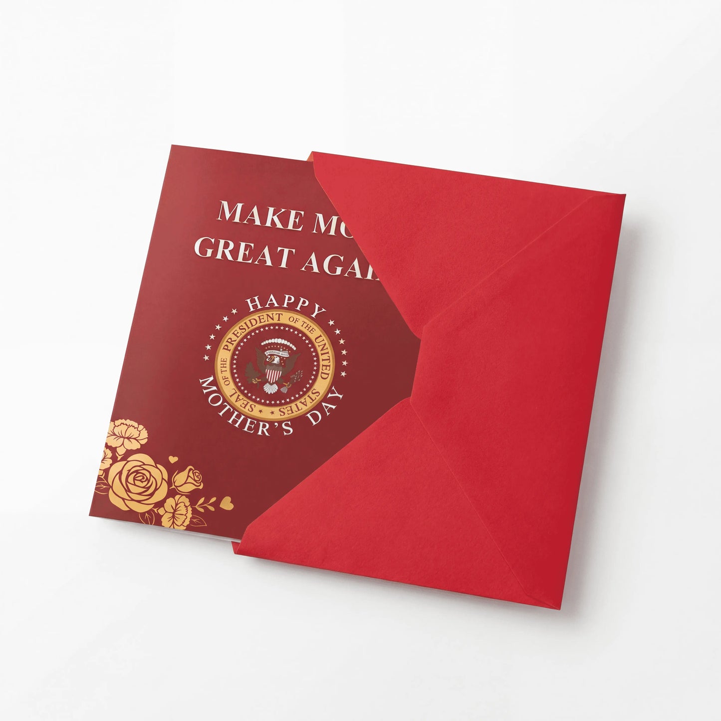 Funny Talking Mother’s Day Card with Voice Audio – Musical Pop Up Greeting Card for Mom, Wife, Grandma – Hilarious Gag Gift – Card with Red Envelope-HZ