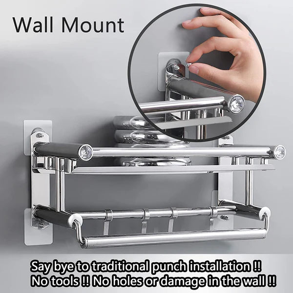 🔥Adhesive Frame Hooks Wall Mount Self-Adhesive Hooks Suitable for Bathroom and Kitchen Decoration-TJY