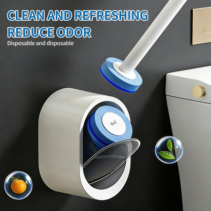 🎊BIG DEAL 50% OFF🎉Toilet Scrubber Kit with Self-Cleaning Disposable Pads – No Pre-Rinse, No Mess, No Odor-W18