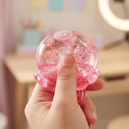 🪼🎁Cute Glitter Jellyfish Squishy✨✝️-Easter Basket Stuffer for Kids-ABB8