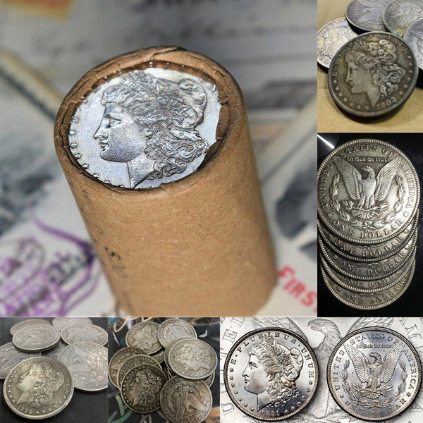 【Complete Set】1878-1921 Morgan Silver Dollar 28PC