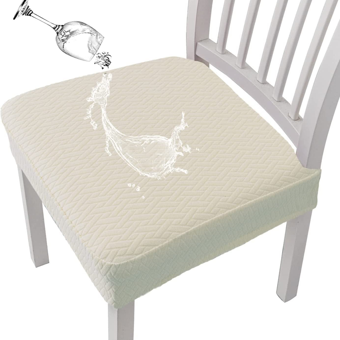 🎅🔥 Waterproof Jacquard Chair Covers! Durable, Stylish & Easy-Clean 🪑✨- A926