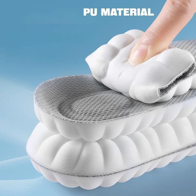 🏆Flash Sale⚡4D Shoe Cloud Insoles for Men Women, Soft Memory Foam Orthotic Shoe Inserts Sports Insoles-ABB8