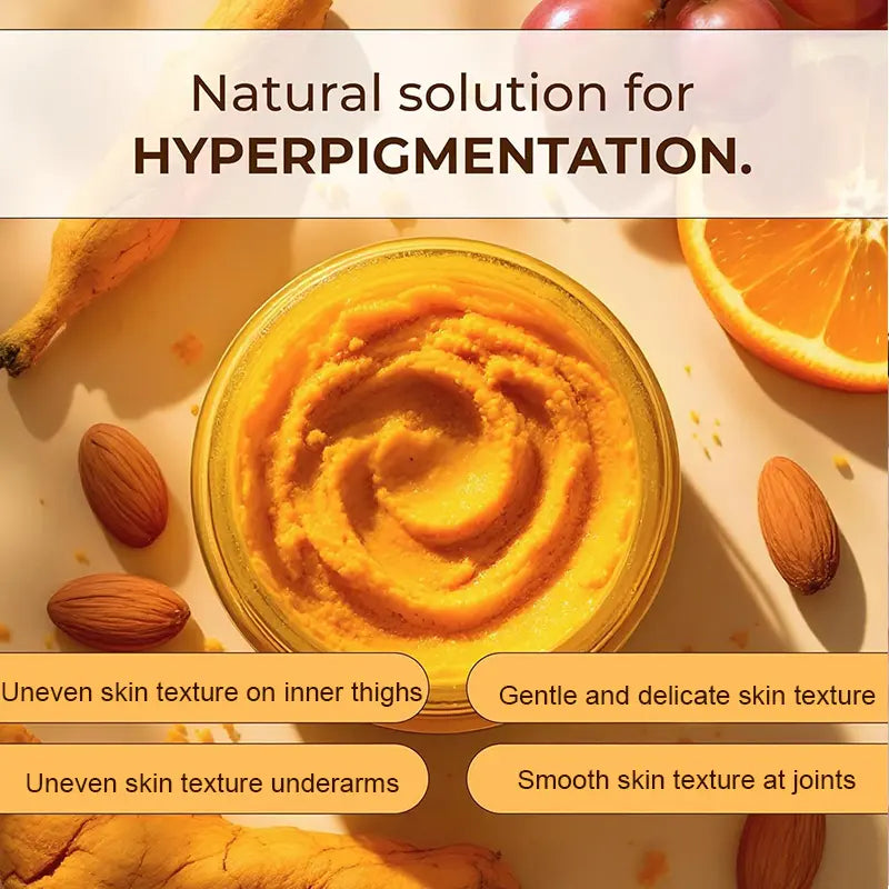 🌿Turmeric & Vitamin C Exfoliating Body Scrub🧴✨ -H1