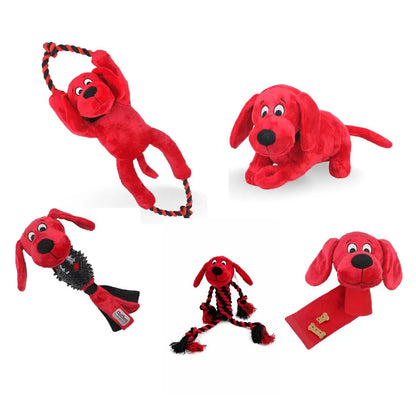 🔥Large Dog Toy🔥Plush Squeaky Toy for Large Breeds, Crinkle Stuffed Animal for Puppies, Cute Indoor Chew for Medium & Small Dogs-TJY