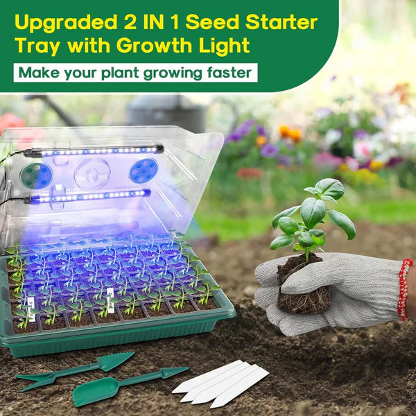 🏆Flash Sale 50K+ SOLD!🔥 Seed Starter Tray Kit-W18