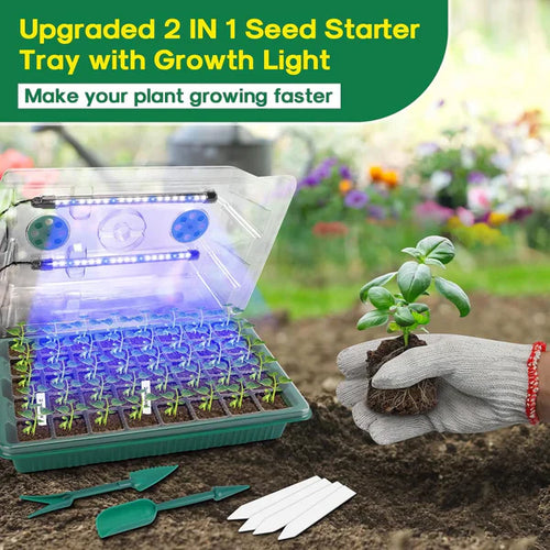 🏆Flash Sale 50K+ SOLD!🔥 Seed Starter Tray Kit-W18