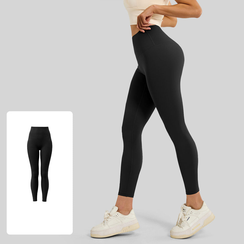 🏆Flash Sale 50K+ SOLD!🔥 Seamless Flow High Waisted Tummy Control Butt Lifting Yoga Leggings No Pockets-TJY