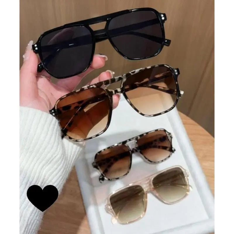🌟🌈 Unisex Aviator Sunglasses Classic Y2K Style with Protection Lightweight Frames Versatile for Driving & Outdoor Activities🔥-TJY
