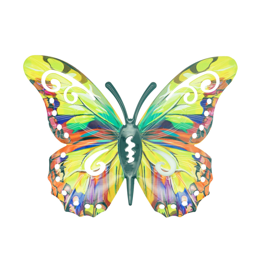 🦋A complete set! 4Pcs Butterfly Metal Wall Decor-923