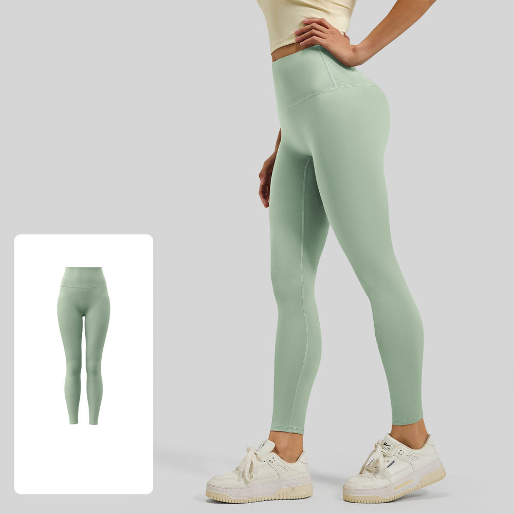 🏆Flash Sale 50K+ SOLD!🔥 Seamless Flow High Waisted Tummy Control Butt Lifting Yoga Leggings No Pockets-TJY