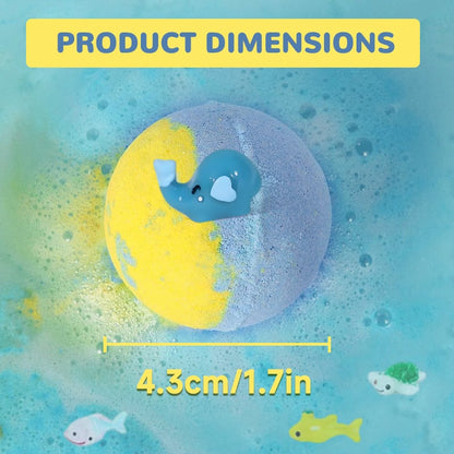 🔥LAST DAY 49% OFF - 🛁 Natural Bath Bombs for Kids with Mega Bubbles & Surprise Inside 🥚✨-923