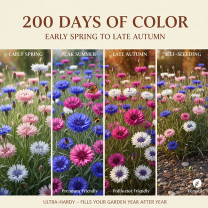 🌱Premium Cornflower Seeds – The "Unstoppable" Wildflower That Grows Anywhere-XA