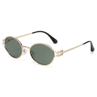 Gold Frame-green Lens