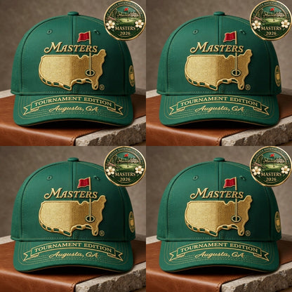 ⛳ LAST DAY 50% OFF🔥LIMITED EDITION-Masters Tournament Edition Structured Hat – Augusta National Official Style-ABB8