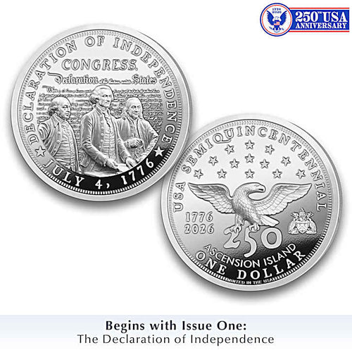 💥Last 10 sets‼️USA 🗽250th Anniversary Legal Tender Silver Dollar Coins-ABB8