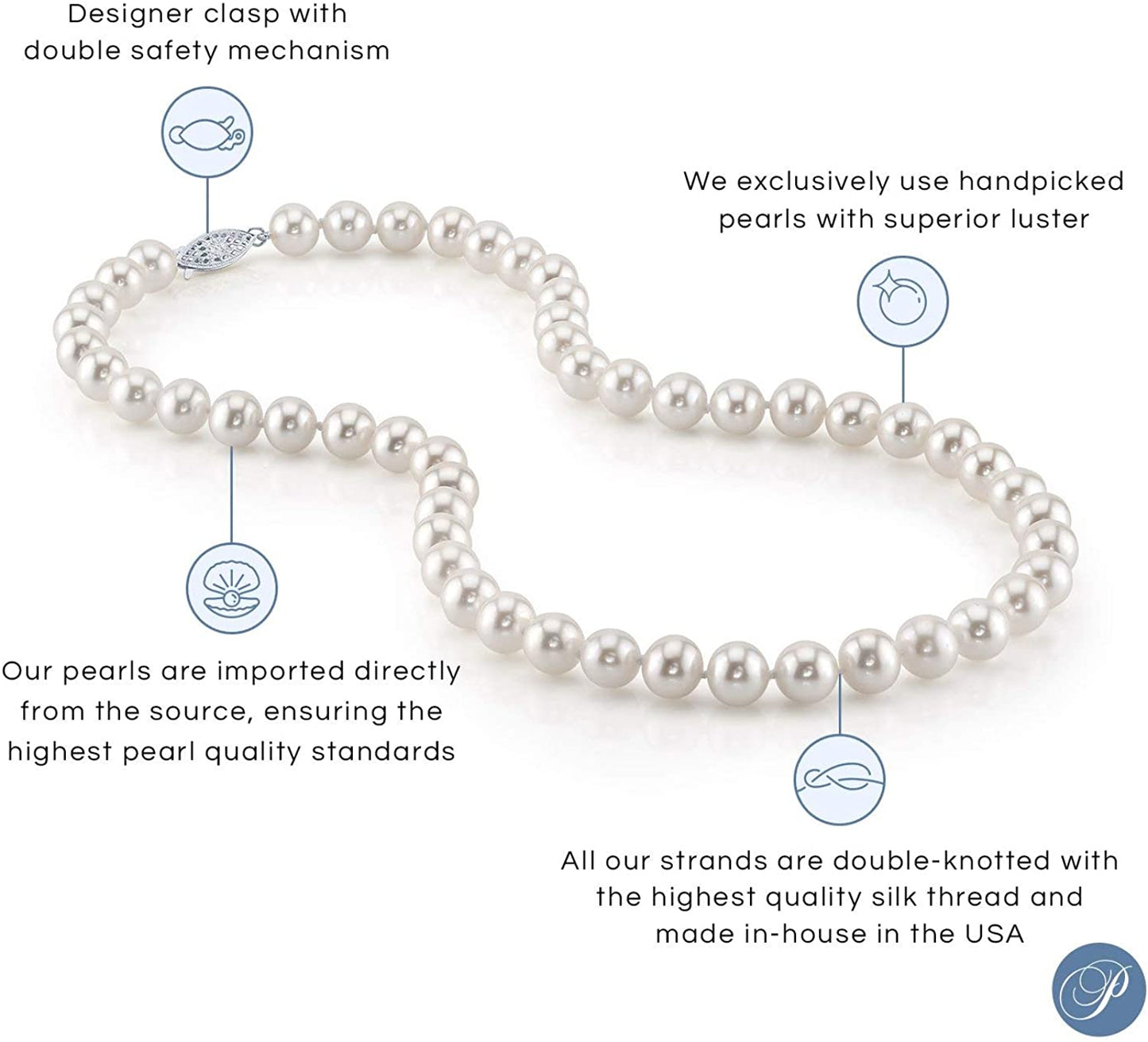 ⏰Hot Sale 50% OFF🎁-Japanese AAAA Akoya Pearl Necklace (Same Style As The Royal Family)-ABB8