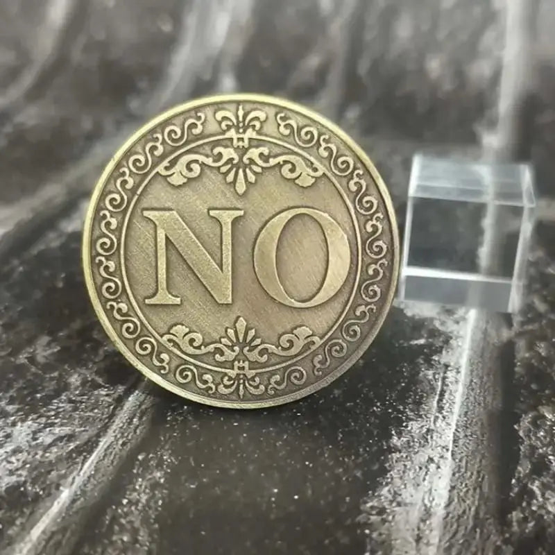 🔥🪙【Last Day 49% OFF】🔥Yes No Decision Maker Lucky Coin⚡1 Count Double-sided Commemorative Coin-TJY