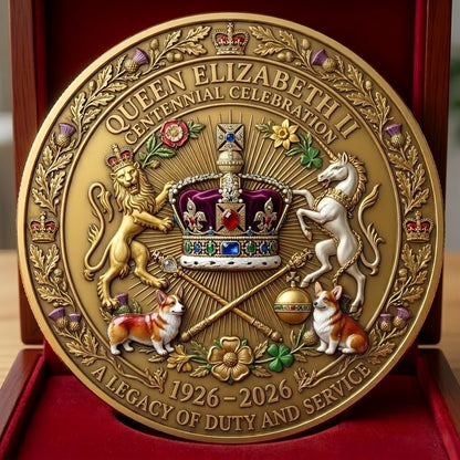🎉Last Day 49% OFF -Queen Elizabeth II 100th Anniversary Commemorative Coin(1926-2026)-GD
